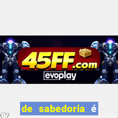 de sabedoria é faminta sai de cena quando acaba a tinta